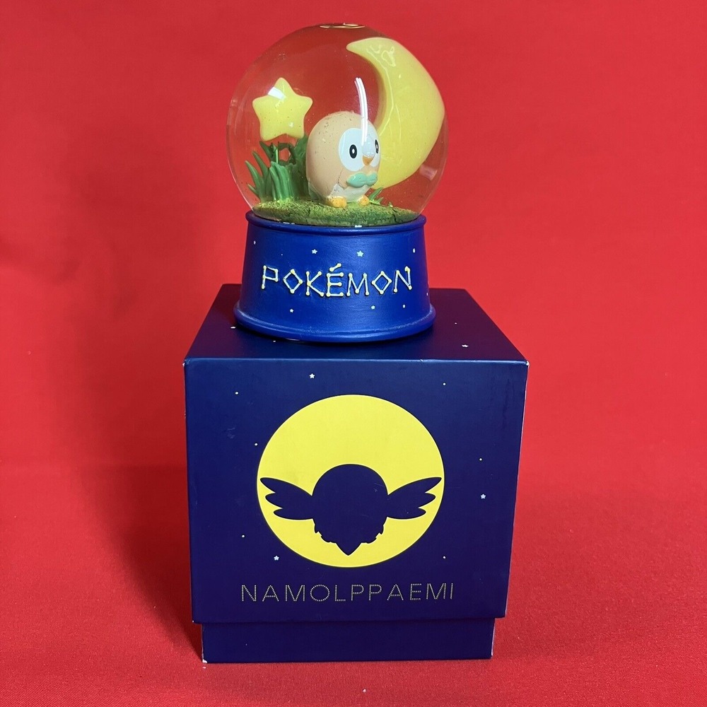 Lotteria 2018 Pokémon Moonlight‎ Snow Ball Glow In The Dark Water Globe (As-Is)